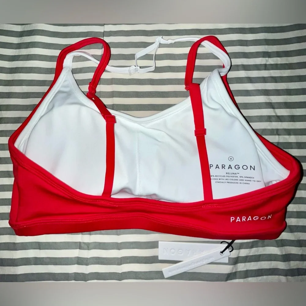 Paragon Fitwear Reluna Double-Layer Sports Bra and Leggings in Siren Size M - Picture 4 of 7
